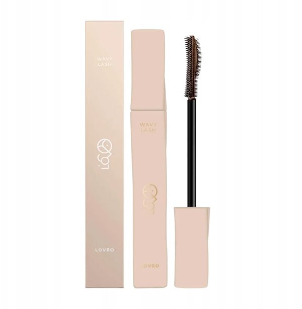 LOVRO Wavy Lash tusz do rzes pogrubiajaco-podkreczajacy 02 Brown 9g