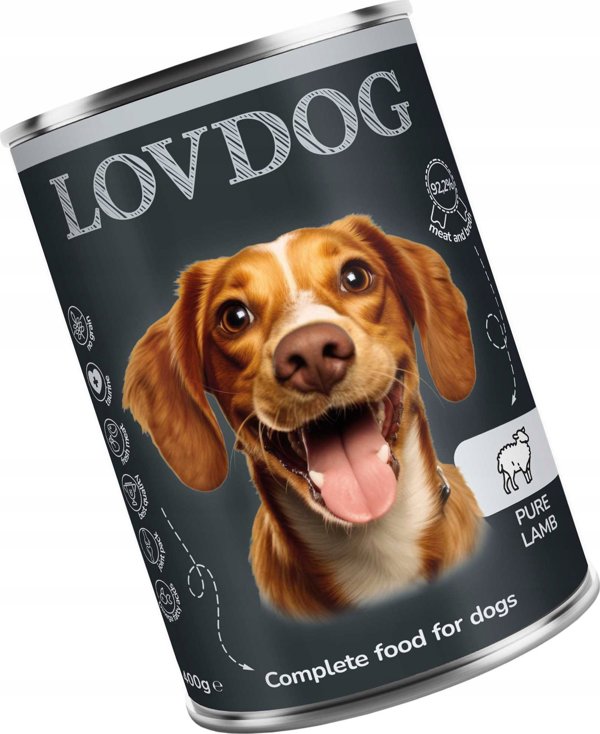 Lovdog Pure Lamb κονσέρβα 400g
