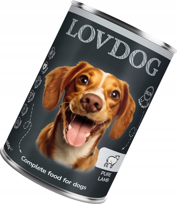 Lovdog Pure Lamb κονσέρβα 400g