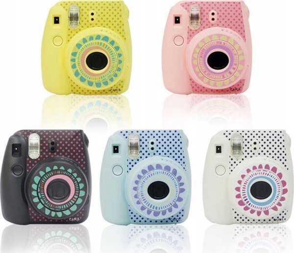 LoveInstant Αυτοκόλλητο Δέρμα για Fujifilm Instax Mini 8 - Μαύρο