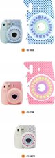 LoveInstant Αυτοκόλλητο Δέρμα για Fujifilm Instax Mini 8 - Μαύρο