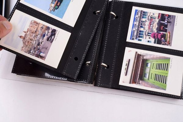 LoveInstant Άλμπουμ Φωτογραφιών για Fujifilm Instax Mini 11 90 9 8 7, Χωρητικότητα 100 Φωτογραφιών, Διάφανο Κάλυμμα