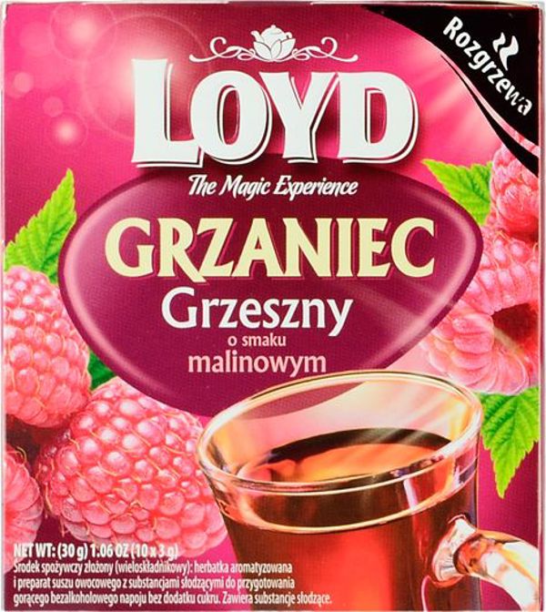 LOYD Λόιντ Τσάι Grzaniec Malinowy EX10