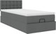 Krevati Ottoman me Stroma Skouro Gkri 90x200 cm Yfasma