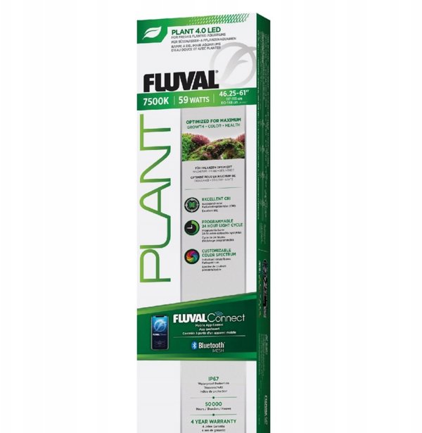 LPR Plant 4.0 LED, oświetlenie do akwarium, 59W, 117,5-155,1 cm, bluetooth
