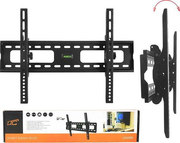 LTC Επιτοίχια Βάση Τηλεόρασης LXLCD92 για 32'' - 65'', έως 55kg, VESA 200x200mm