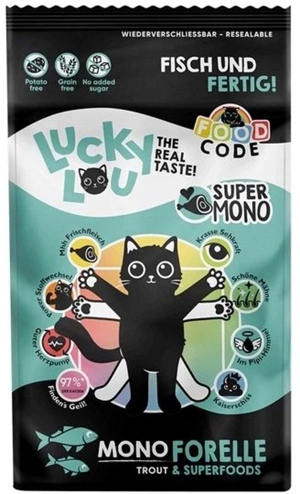 Lucky Lou Food Code Mono Pstrag 1,7kg