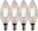 Lucide Διαφανής LED Λαμπτήρας E14 4W Θερμό Φως