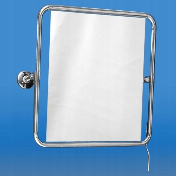 LU INOX LUSTRO UCHYLNE W PELNEJ RAMIE INOX FI25