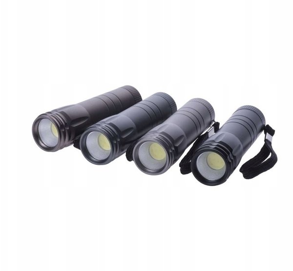 Lukturis COB 3W 3x AAA  metalisks  100lm  EMOS