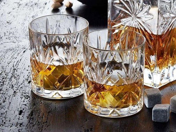Lumarko Lyngby Glas Melodia Ποτήρια Ουίσκι από Κρύσταλλο 31cl - Σετ 6 Τεμαχίων 5722009161074