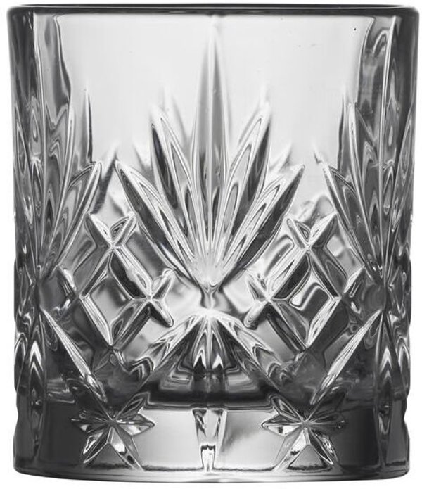 Lumarko Lyngby Glas Σφηνάκια Melodia από Κρύσταλλο, 8cl, Σετ 6 Τεμαχίων