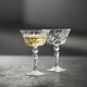 Lumarko Lyngby Glas Melodia Ποτήρια Σαμπάνιας Coupe, Κρυστάλλινα, 26 cl, Σετ 4 Τεμάχια