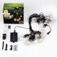 Lumiled Ηλιακή Γιρλάντα Φωτισμού 2σε1 230V, 15 LED Spiral, 11.58m με Τηλεχειριστήριο