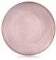 Lumarko Orion Ρηχό Πιάτο Φαγητού 27cm, Κεραμικό με Ροζ Glaze και Κουκκίδες, Κατάλληλο για Πλυντήριο Πιάτων