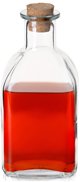 Lumarko Γυάλινο Μπουκάλι ORION με Φελλό 270ml, Διάφανο, για Ποτά και Ελαιόλαδο