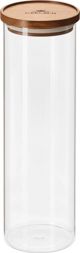 Δοχείο Lumarko με καπάκι ακακίας 1800ml 9,5x30,4cm 8393598 5901035503977
