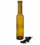 Lumarko Γυάλινο Μπουκάλι για Ελαιόλαδο και Ξίδι, 210 ml, Σκούρο Καφέ με Δοσομετρητή