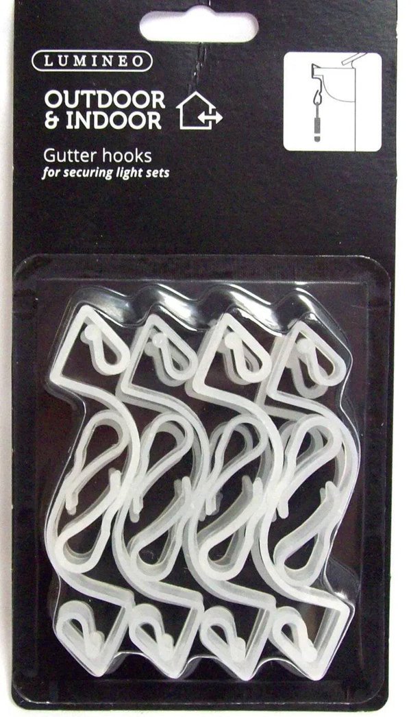 Lumineo Hooks outdoor 485054 16PCS