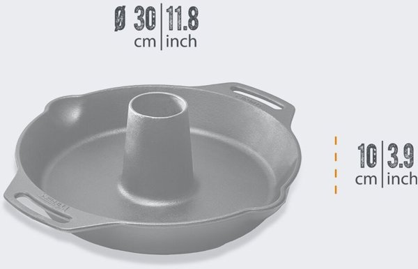 Lumarko Μαντεμένια φόρμα για πουλερικά Petromax 24 L