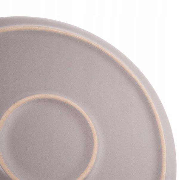 Lumarko Πιάτο Φαγητού Stoneware Γκρι Ματ 26,5 cm