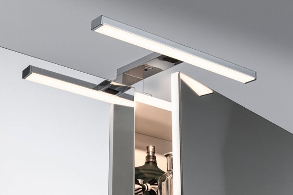 Lustro Paulmann HomeSpa Selo lampa nad lustro  IP44 LED 3,7W regulacja temperatury barwowej 300mm Chrom 230V