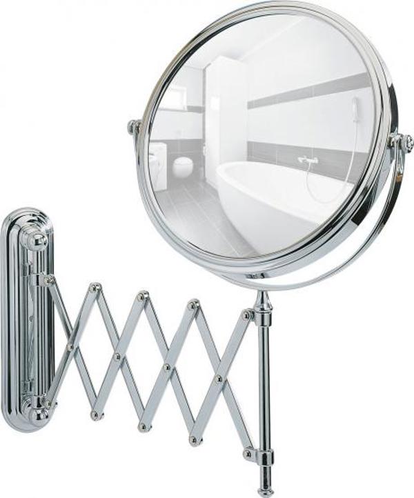Wenko Deluxe Καθρέφτης Τοίχου 50 x 38 εκ. Χρωμιωμένο Ατσάλι
