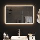 Καθρέφτης μπάνιου vidaXL με LED 50x80 cm