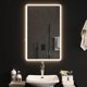 Καθρέφτης μπάνιου vidaXL με LED 50x80 cm