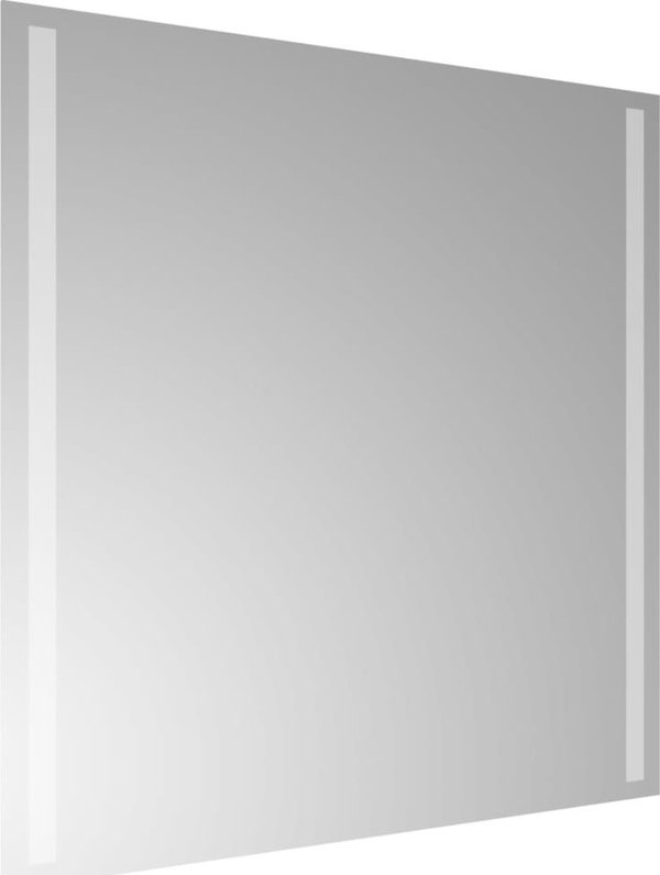 vidaXL Καθρέφτης μπάνιου με LED, 60x60 cm