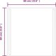 vidaXL Καθρέφτης μπάνιου με LED, 60x60 cm