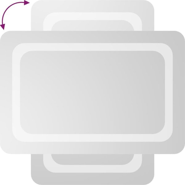 Lustro vidaXL 60x40cm  (3154091)
