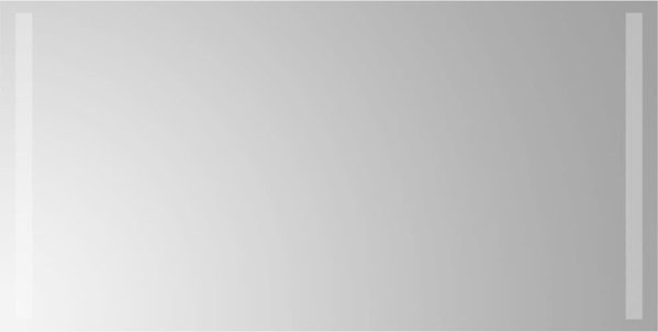 vidaXL Καθρέφτης μπάνιου με LED, 40x80 cm