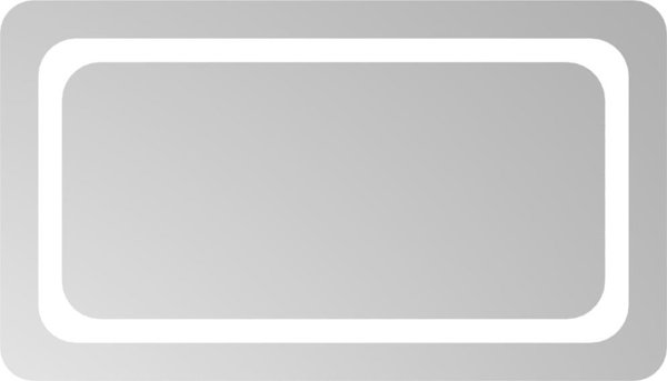 vidaXL Καθρέφτης μπάνιου με LED, 70x40 cm