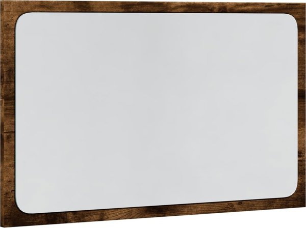 vidaXL Καθρέφτης μπάνιου με LED δρυς Sonoma 60x8,5x38 cm
