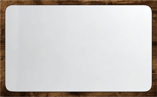 vidaXL Καθρέφτης μπάνιου με LED δρυς Sonoma 60x8,5x38 cm