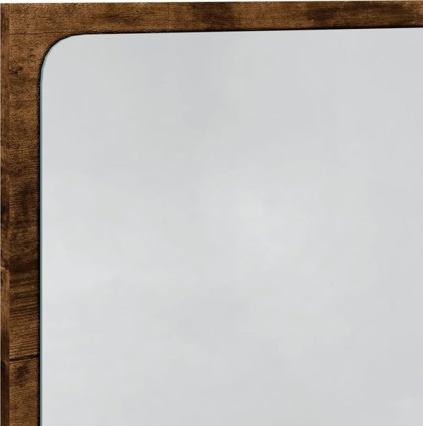 vidaXL Καθρέφτης μπάνιου με LED δρυς Sonoma 60x8,5x38 cm