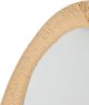 Οβάλ πλεγμένος καθρέφτης τοίχου 114x58 cm
