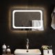 vidaXL Καθρέφτης μπάνιου με LED, 60x40 cm