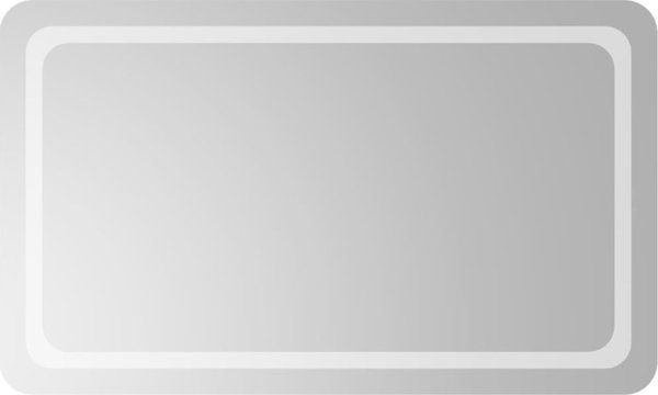 vidaXL Καθρέπτης μπάνιου με LED, 60x100 εκ.