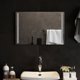 Lustro vidaXL Lustro lazienkowe z LED, 60x40 cm