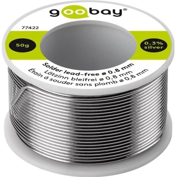 Lut cynowy, ø 0,8 mm, 50 g