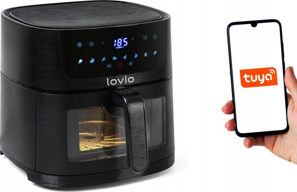 LVAF002BK PureFry XL Smart 6L Black