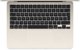 MacBook Air 13" M4 Starlight/M4-10C-CPU,10C-GPU/16GB/1TB SSD/BKey-ID-Deutsch/35W Dual USB-C Power