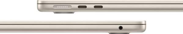 MacBook Air 13" M4 Starlight/M4-10C-CPU,10C-GPU/16GB/1TB SSD/BKey-ID-Deutsch/35W Dual USB-C Power