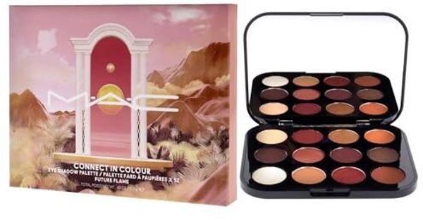 MAC, Connect In Colour, Eyeshadow Palette, Future Flame, 12 Shades, 12.2 g For Women