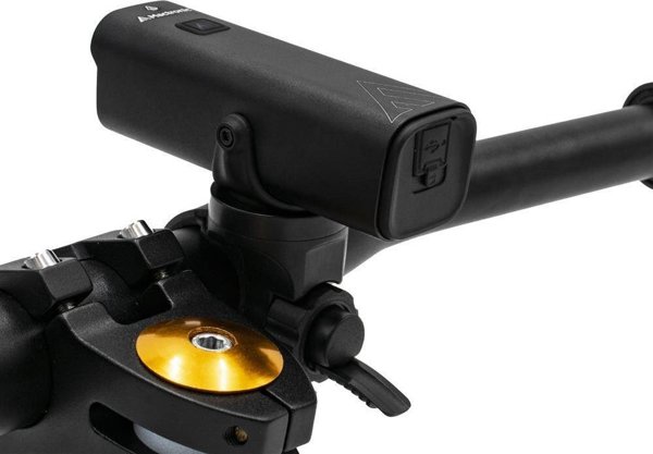 MacTronic Highline ABF0166 Επαναφορτιζόμενος Φακός Ποδηλάτου, 1000 lm, Εμπρόσθιος