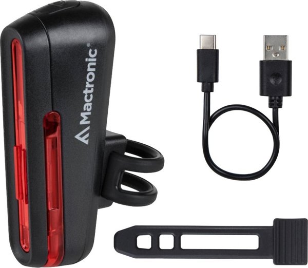 Mactronic Πίσω Επαναφορτιζόμενο Φως Ποδηλάτου Red Line 2.0 20lm ABR0051