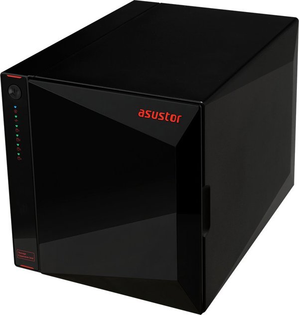 Asustor Xpanstor 4 AS5004U Επεκτάσιμη Συστοιχία Δίσκων (DAS) για 4 Δίσκους, Μαύρο