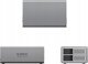 Macierz dyskowa na 2 dyski RAID 2,5"/3.5" SATA HDD/SSD - szara